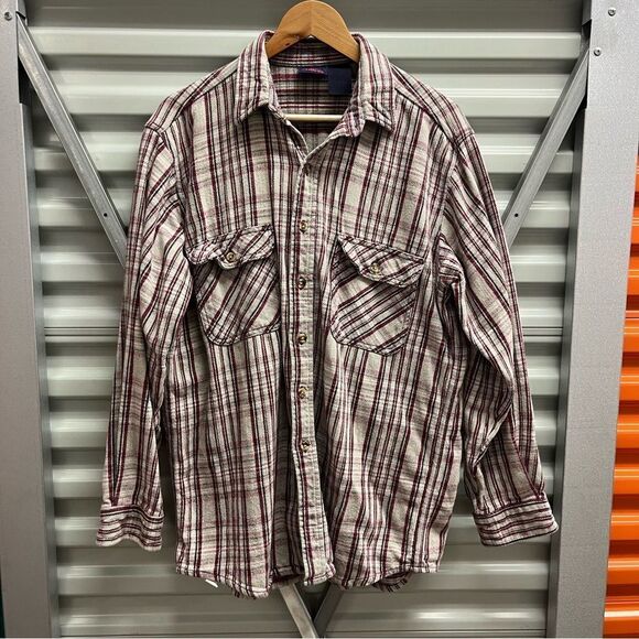 Vintage Dakota Heavyweight Work Flannel (L) - Picture 1 of 4